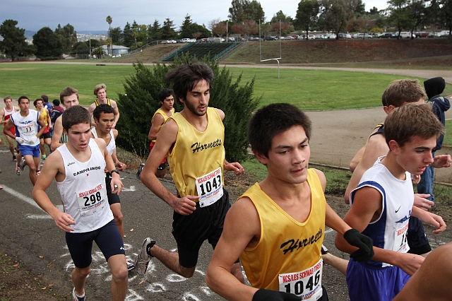 2010NCSXC BD3-030.JPG - 2010 North Coast Section Cross Country Championships, Hayward High School, Hayward, California